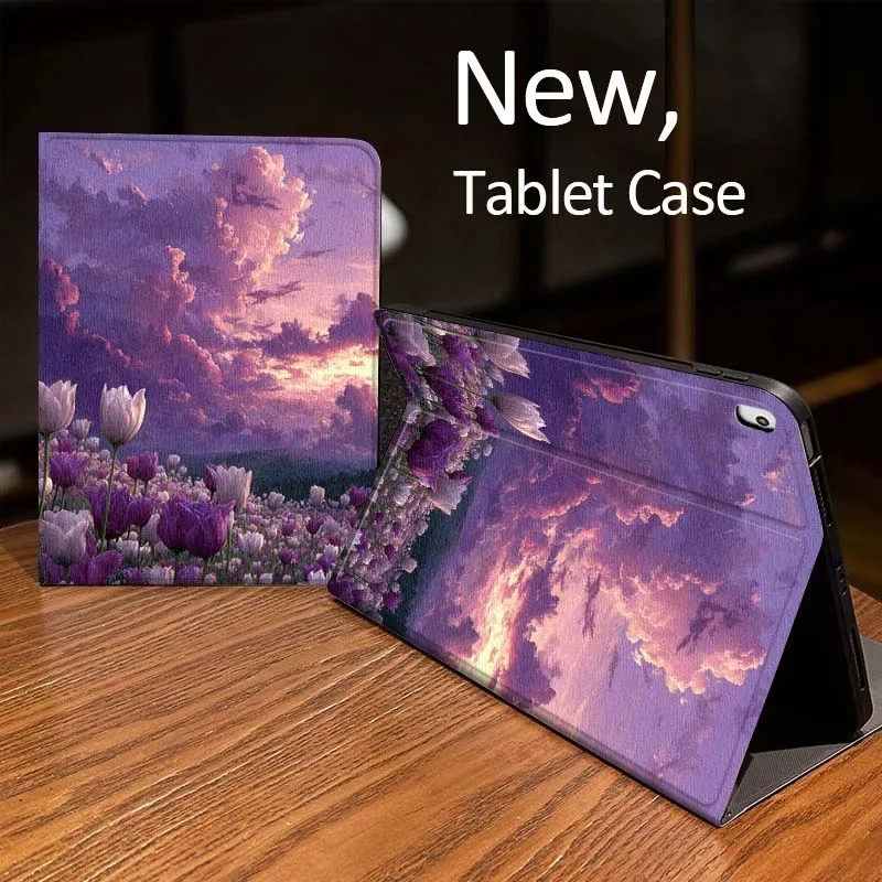 

Red Cherry Blossom Butterfly For iPad Pro mini Air 1 2 4 3 5 6 7 8gen 9gen 11 M2 M3 M4 6th 7th 10th 11th Gen 2025 Tablet Case