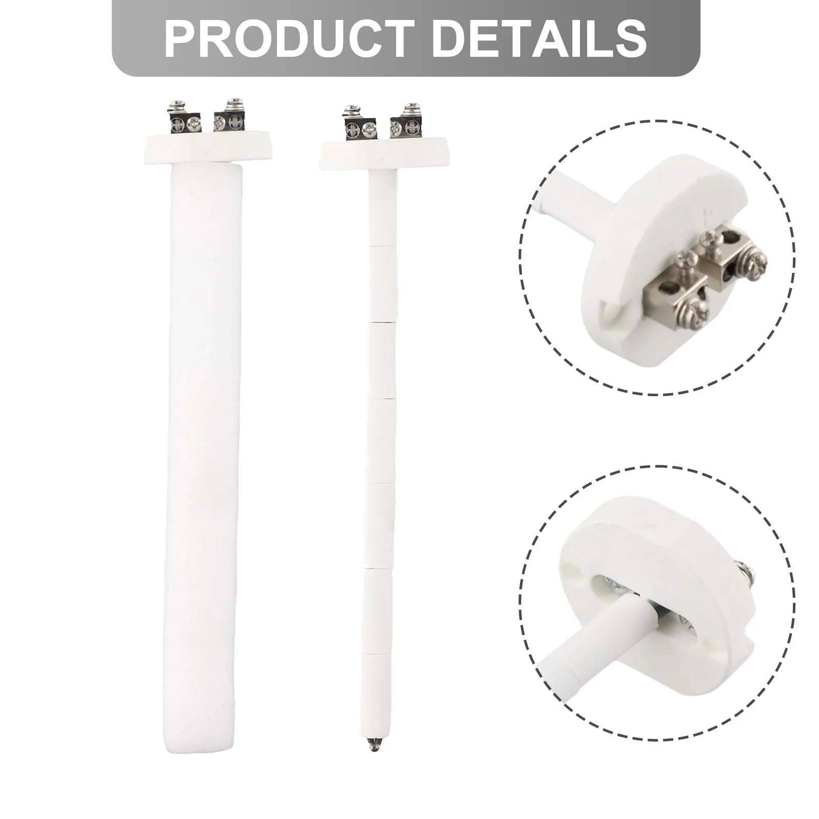 Temperature Sensor High-Temperature Probe For Industrial Use Stainless Steel Braided Versatile Connection Options