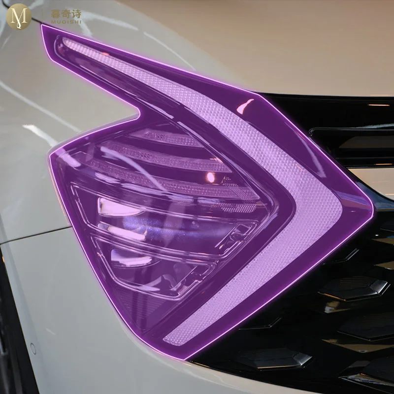 

MUQSHI pre cut car headlight scratch resistant PPF/TPU protective film transparent/smoked black For Kia Sportage NQ5 2022-2025