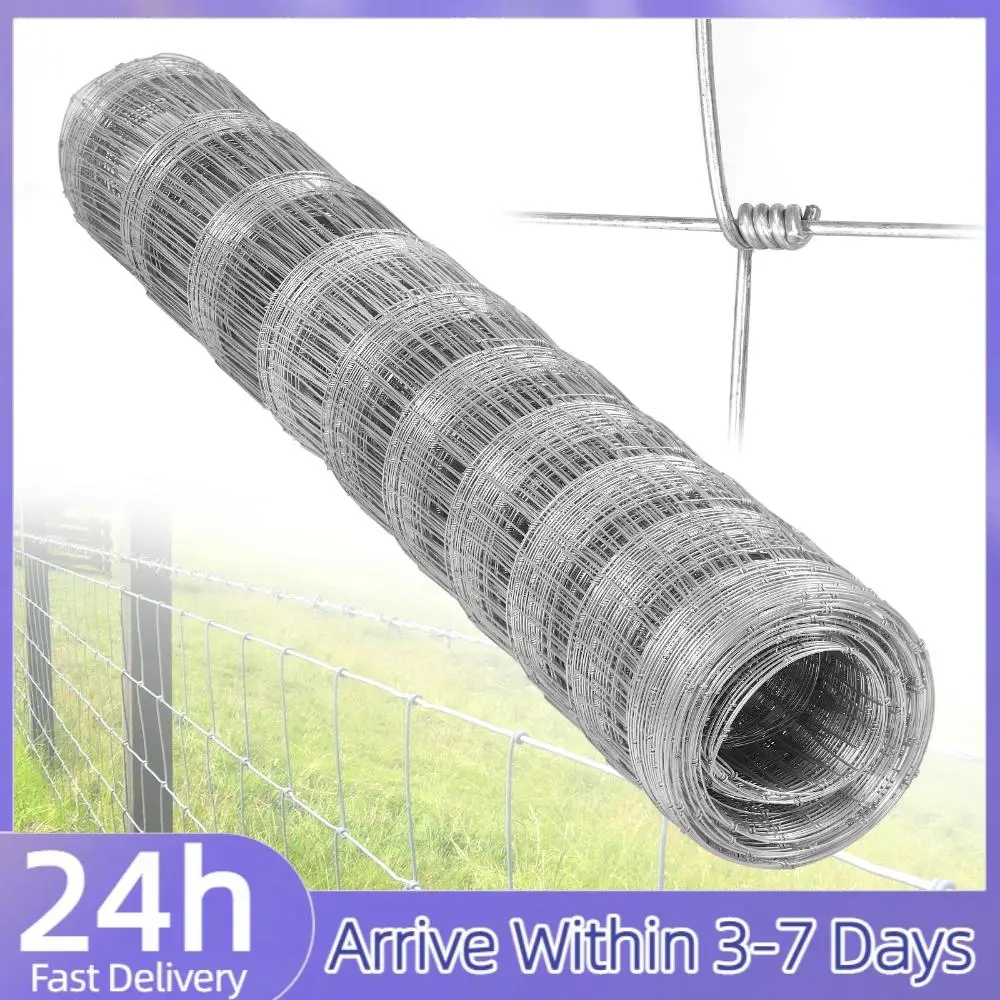 

Galvanized Poultry Breeding Fence Chicken Wire Mesh Fence Hardware Cloth for Yard Garden and Animal Chicken Coop Protection