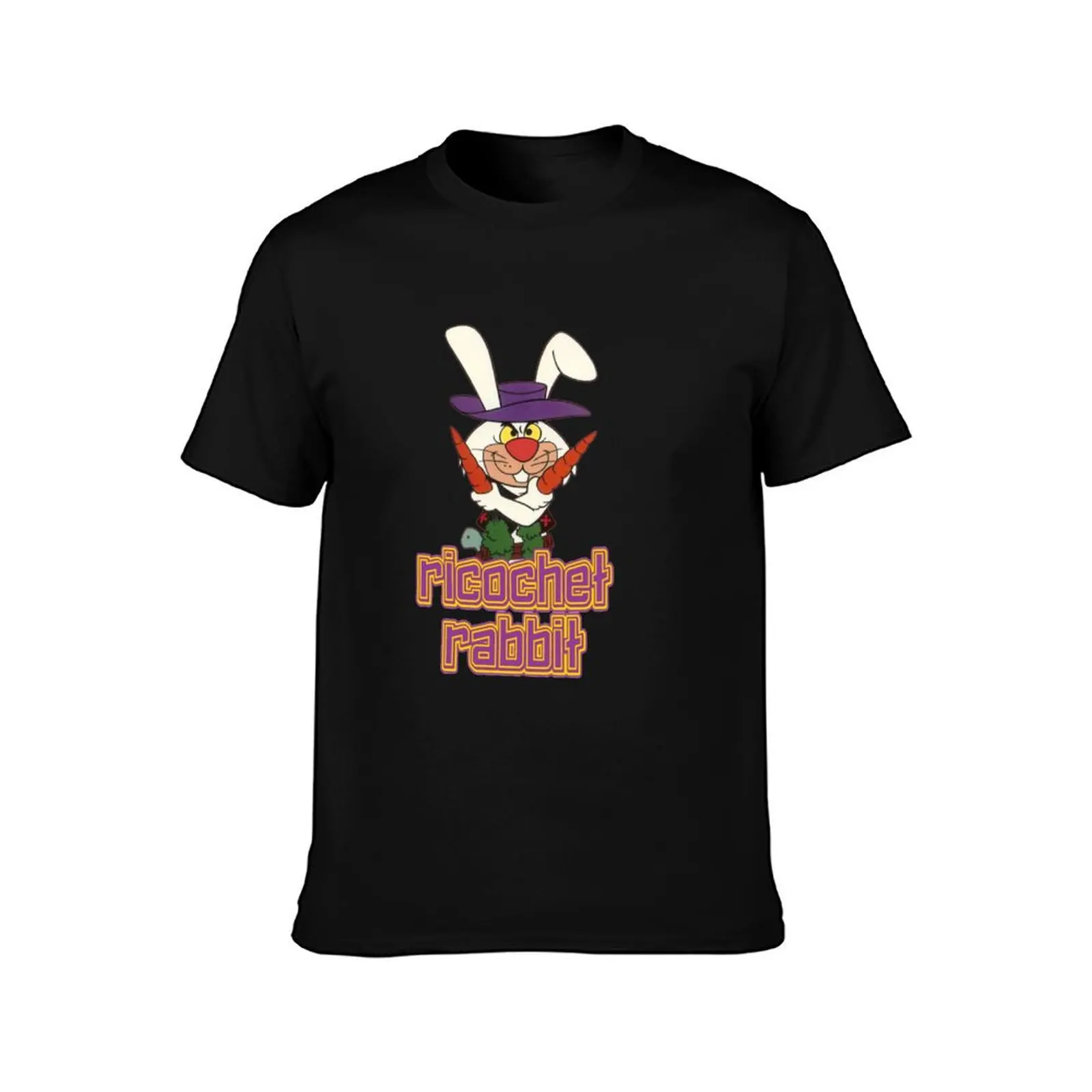 Ricochet Rabbit - Saturday Morning Cartoons T-Shirt luxury clothing labubu gifts for boyfriend blanks T-shirts for men cotton