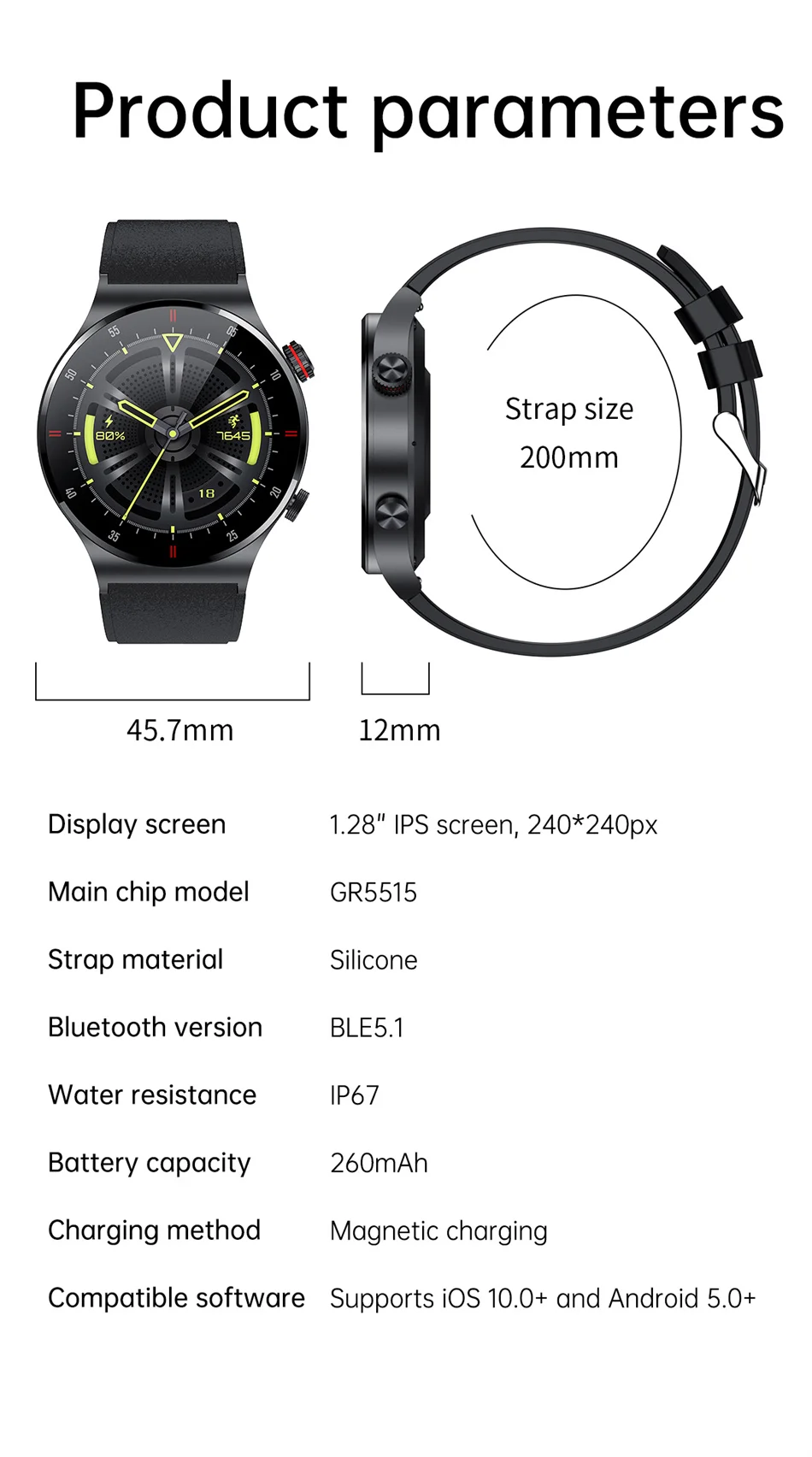 2025 هدية ساعة ذكية للرجال 1.28 بوصة لسوني اريكسون XZ1 Cubot KingKong 6 Rugged Xiaomi Poco X6 Ne Smartwatch الساعات الذكية النساء