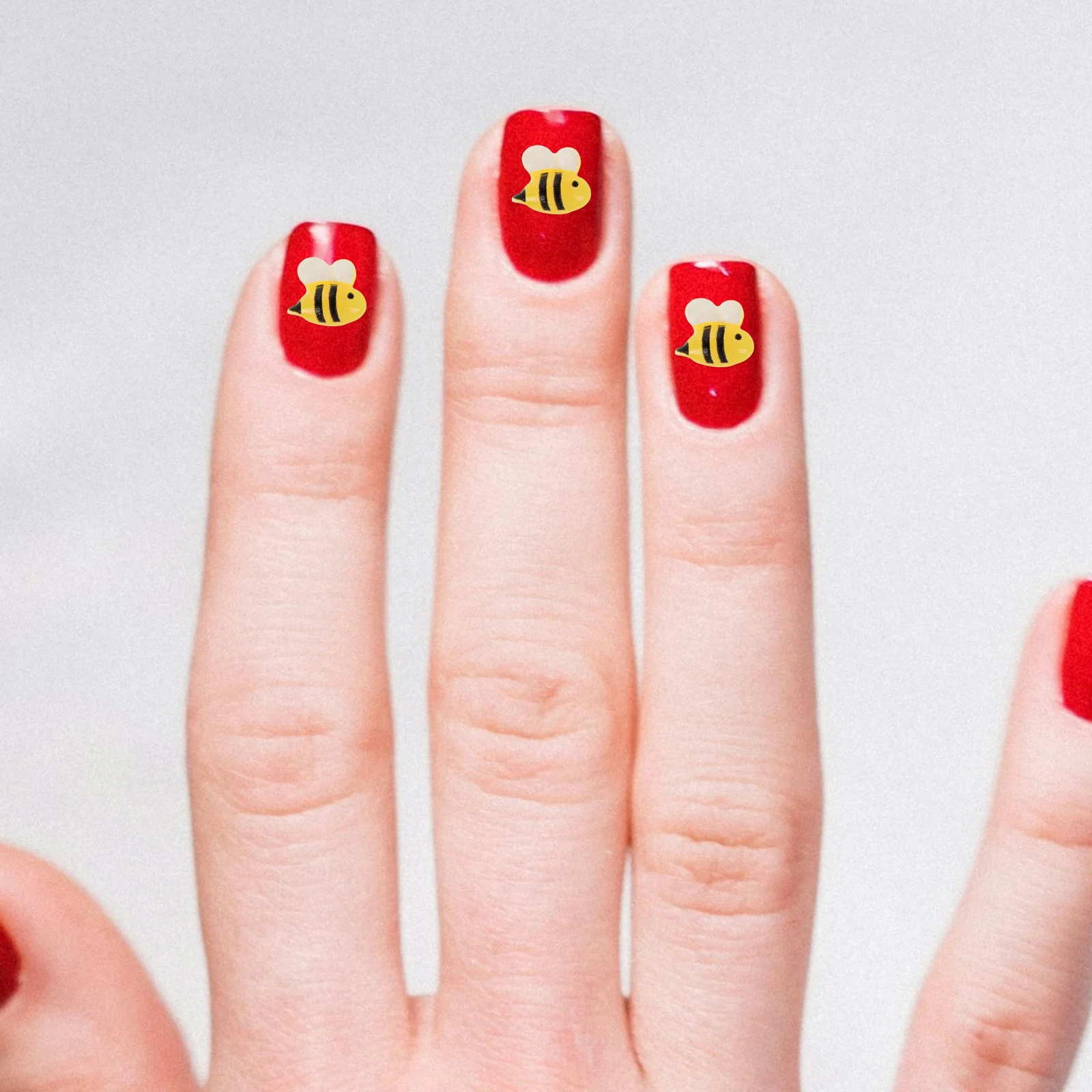 

50Pcs Adorable Cartoon Bee Resin Charms for DIY Crafts Jewelry Making Nail Art Decorations Mini Bees for Creative Projects