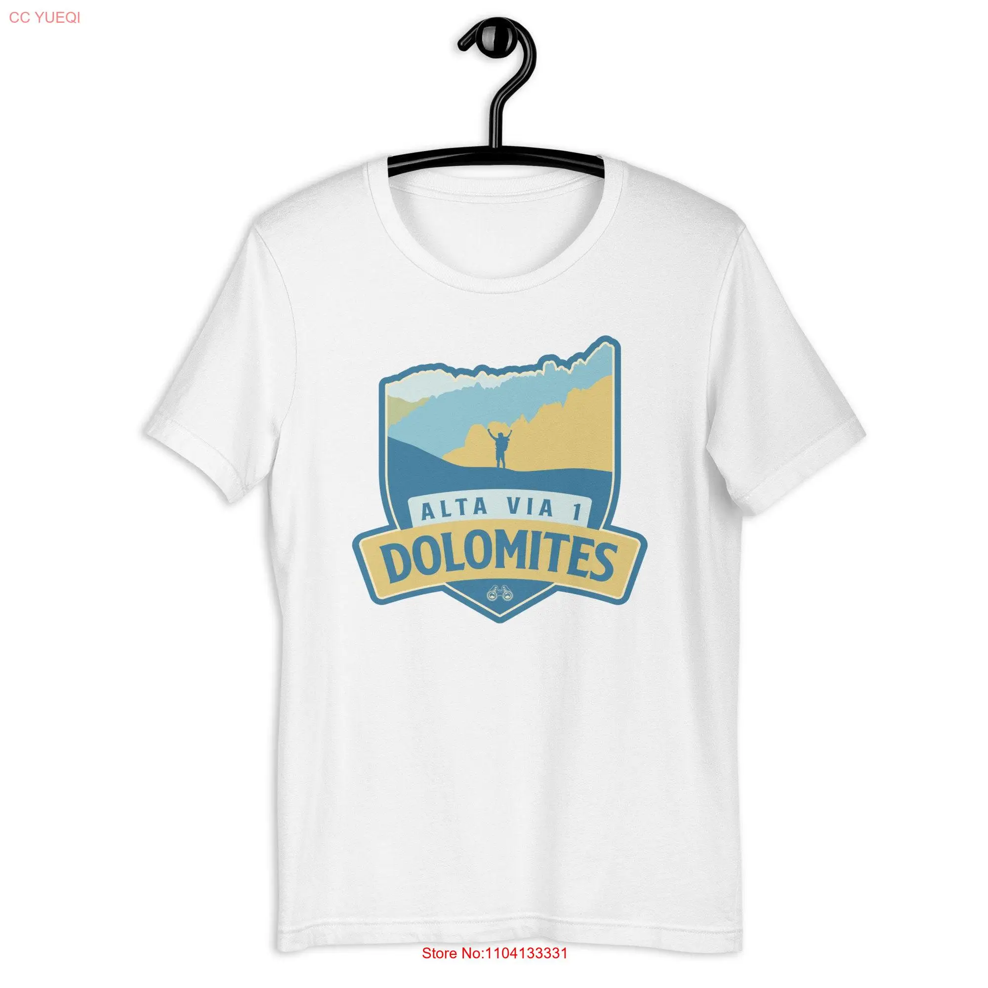 Alta Via 1 t shirt Dolomites long or short sleeves