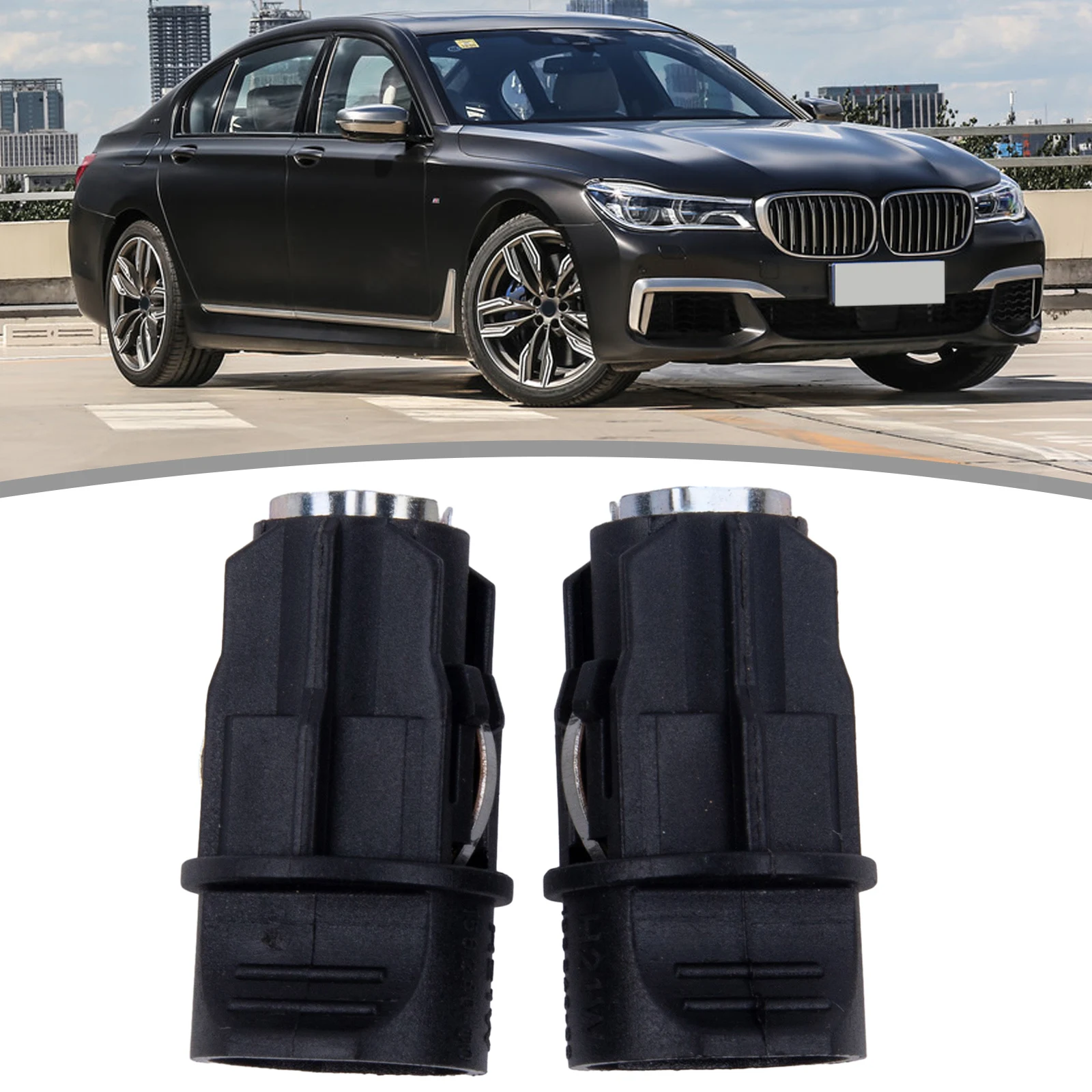 Replacement Rear Lamp Socket Set for BMW 3 F30 F80 F31 2014 2017 5 E61 E11 2005 2017 7 E65 E66 E67 2000 2015 2Pcs