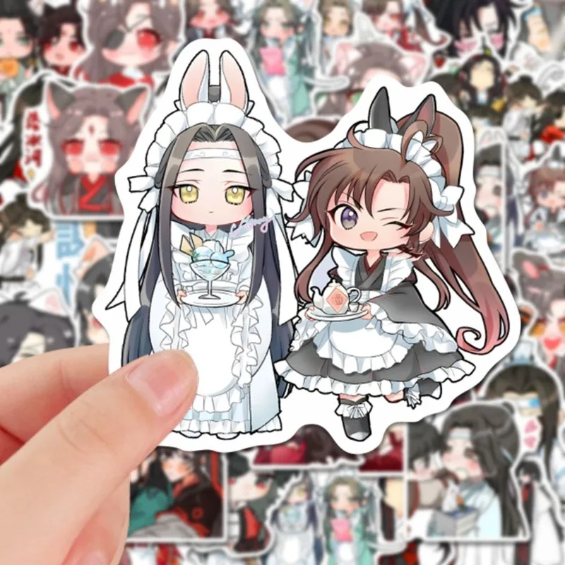 mo dao zu shi Sticker Anime tian Waterproof Sticker Cute Student Stationery Children Supplies Grandmaster of Demonic Cultivation