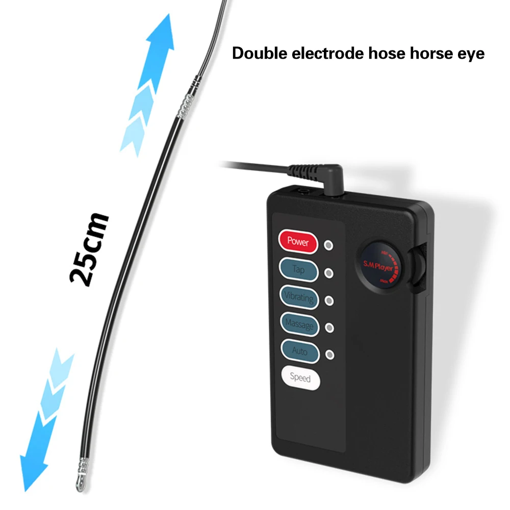 Anal Plug Urethral Sounding Electric Shock Stimulator For Men Cock Sounds Medical Exerciser Machine Erotic Sex Toys Bondage Set view 4