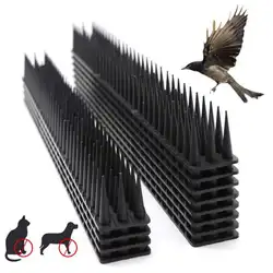 15/30PCS Anti-bird Spikes Against Birds Garden Fence Wall Spikes Decoration Scare Cat Dog Anti Pigeon Repeller Deterrent Animal