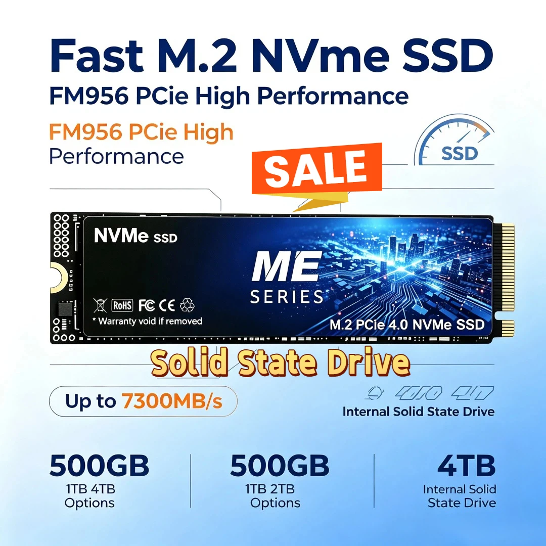 M.2 Nvme 4Tb Pcie 4.0 Ssd - 2026 ME SSD 500GB 1TB 2TB