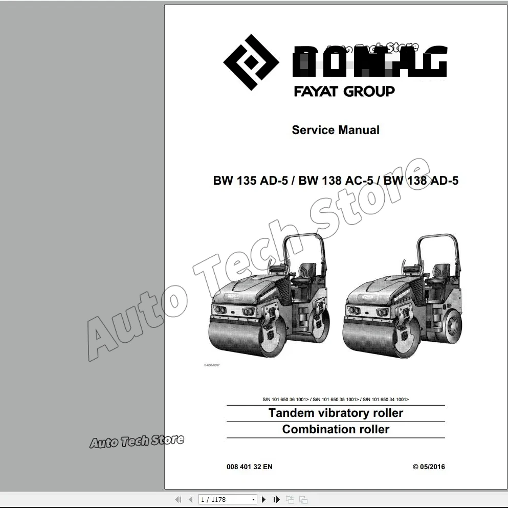 For Bomag Operation Manuals Repair Manuals Service Manuals Circuit Diagram PDF