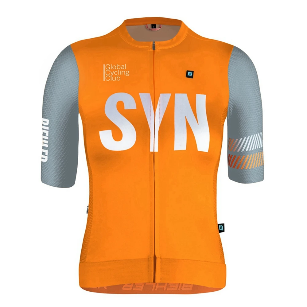 SYN WOMEN CYCLING JERSEY CANDY GREY 4 Color Road Bike Aero quick-drying breathable Short Sleeve Cycling Jersey Roupa ciclismo