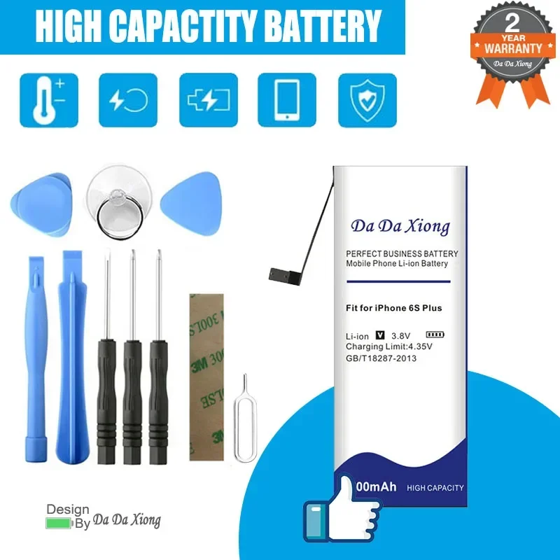 DaDaXiong 4500mAh Battery For  iPhone 6S Plus Iphone6S +Free Tools