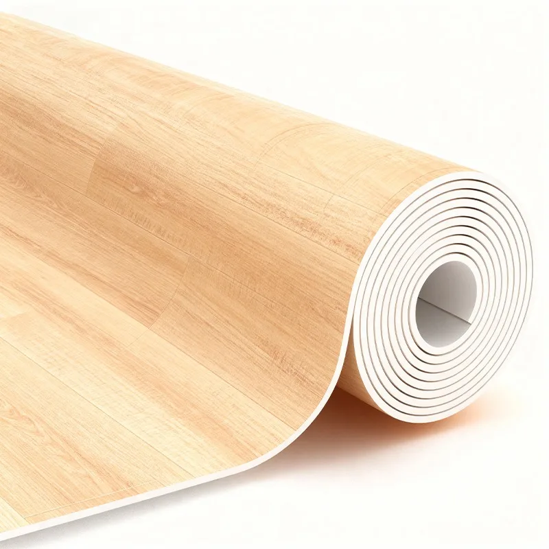 Household direct paving plastic  indoor  glue renovation pvc self-adhesive floor sticker