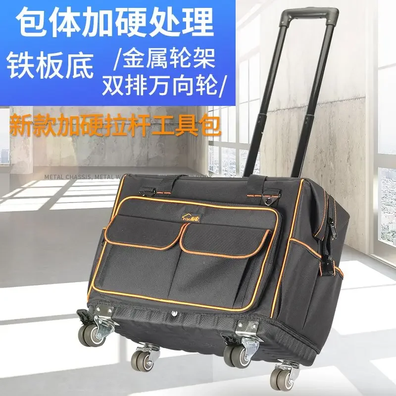 2025 Toolkit, Repair Kit Large Multifunctional Canvas Appliance Repair Electrician Kit Tie Rod Tool Bag 567