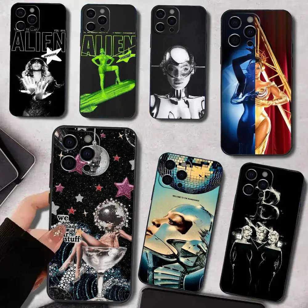 

Singer B-Beyonce Phone Case Silicone Soft For IPhone 17 16 15 14 13 12 11 X XR Plus Pro Max Plus