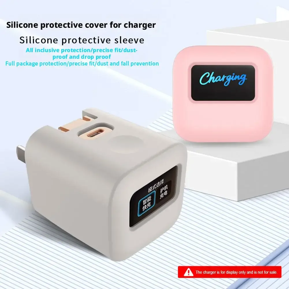 Fashion Silicone Protective Cover For The Anker Nano Smart Charger 45W Max Charging Head Soft Shockproof Case