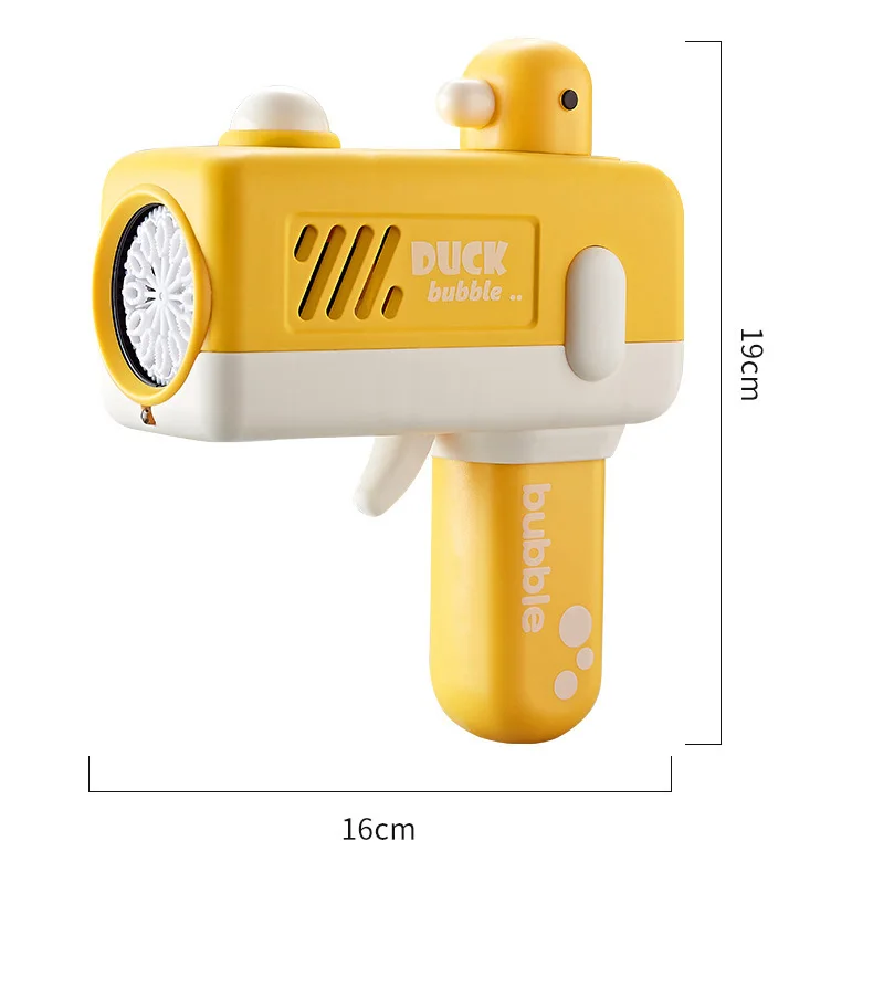 Pistola de bolhas de sabão automática para crianças Fabricante de bolhas elétricas Ventilador Toy Guns Brinquedos ao ar livre Presente para crianças Jogos de festa de casamento