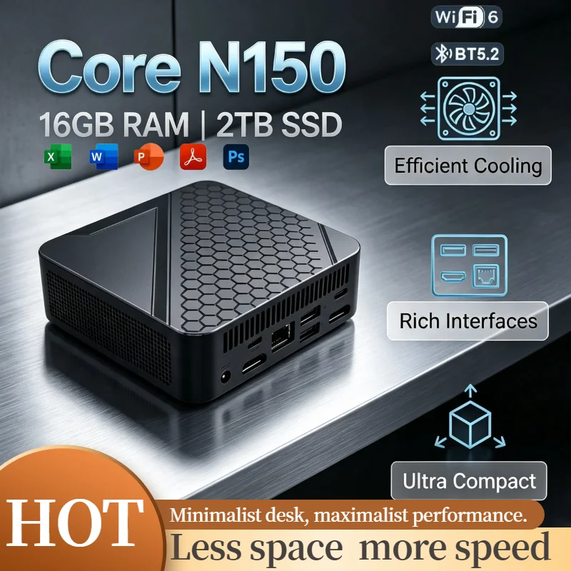 intel-n150-portable-mini-pc-16gb-ddr4-m2-nvme-ssd-512gb-triple-4k-output-wifi6-bt52-silent-cooling-home-office-pro-desktop