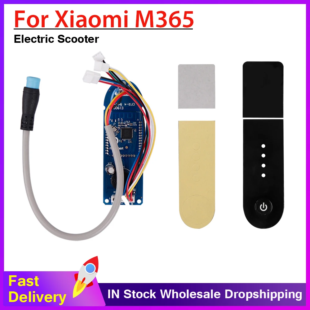 Dashboard BT Bluetooth-compatible Circuit Board For Xiaomi M365 Bird Electric Scooter Circuit Board With Screen Cover Parts