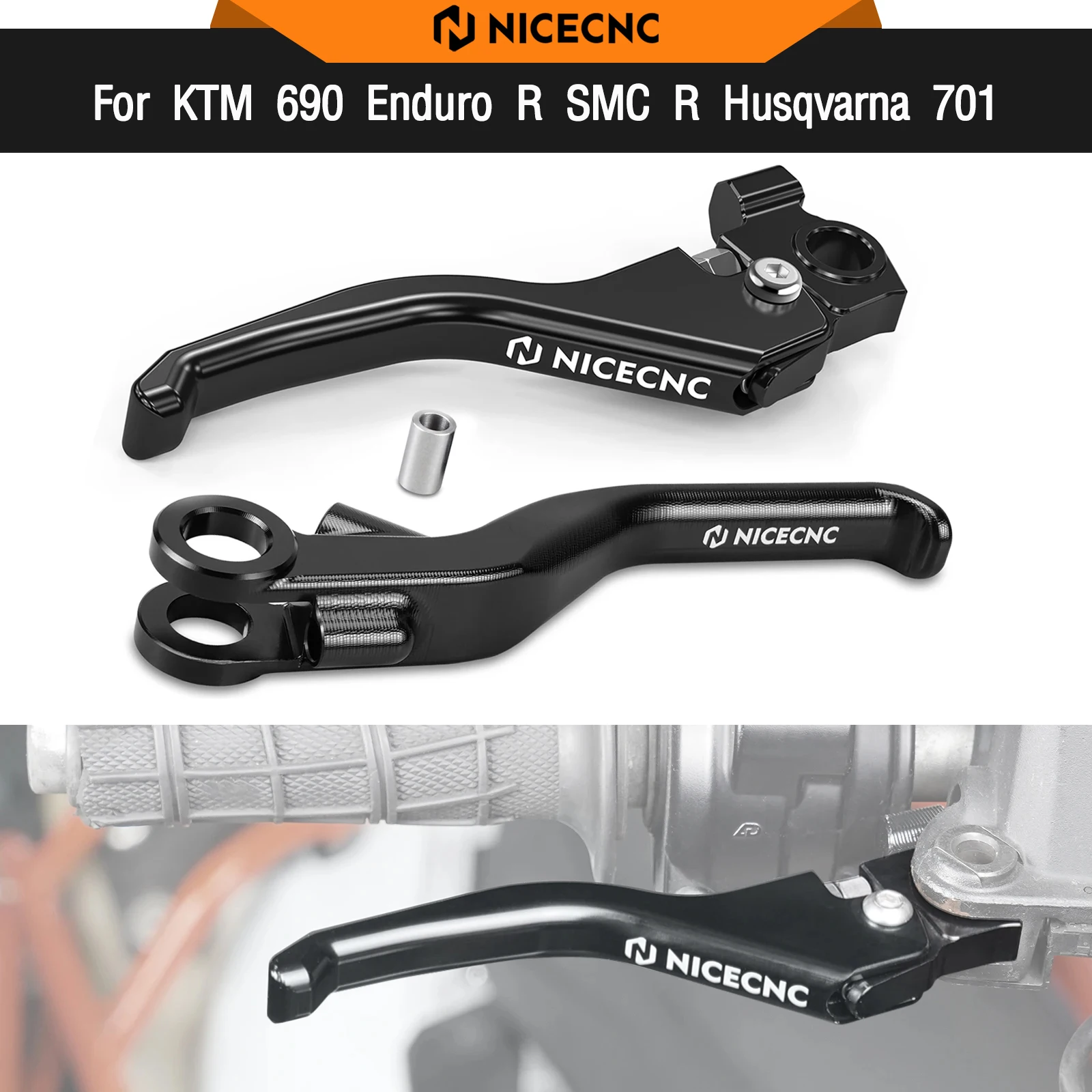 For KTM 690 Enduro R SMC R Husqvarna 701 Enduro Supermoto 2024 2025 2026 Shorty Brake Clutch Lever GasGas 700 SM ES 2023-2026