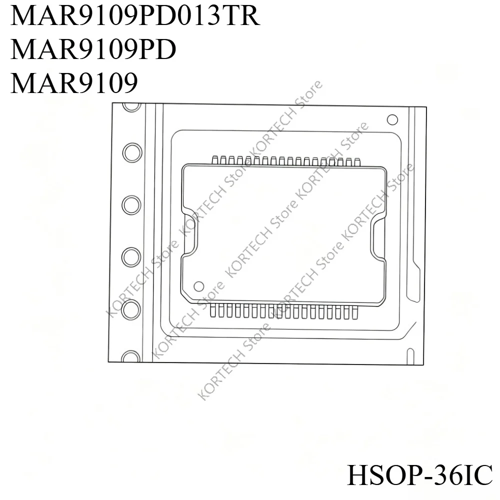 10pcs/Lot Original MAR9109PD013TR MAR9109PD MAR9109 HSOP-36 IC