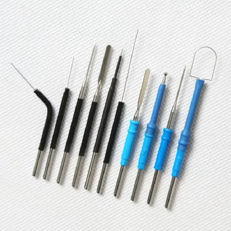 High-frequency electric knife, electrocautery, coagulator, ionization knife head, filamentary needle type, flat knife type