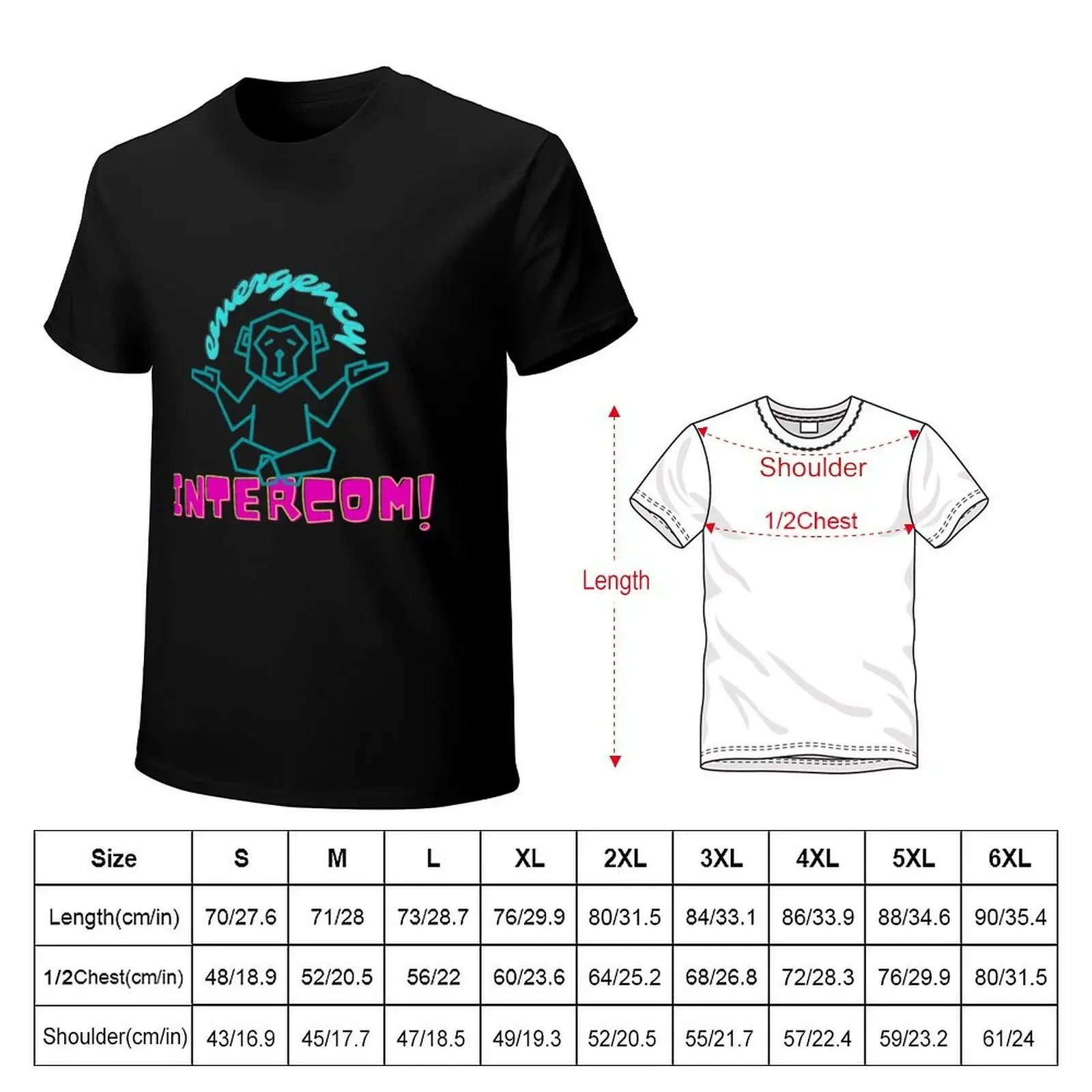 emergency intercom 2022 T-Shirt basketball graphic tees graphic t shirts anime t shirts t shirts for men cotton