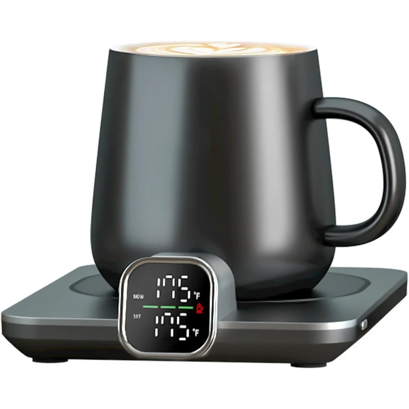 home.Smart Heated Coffee Mug Warmer & Mug Se , Electric Coffee for Desk, Birthday Gifts for Women and