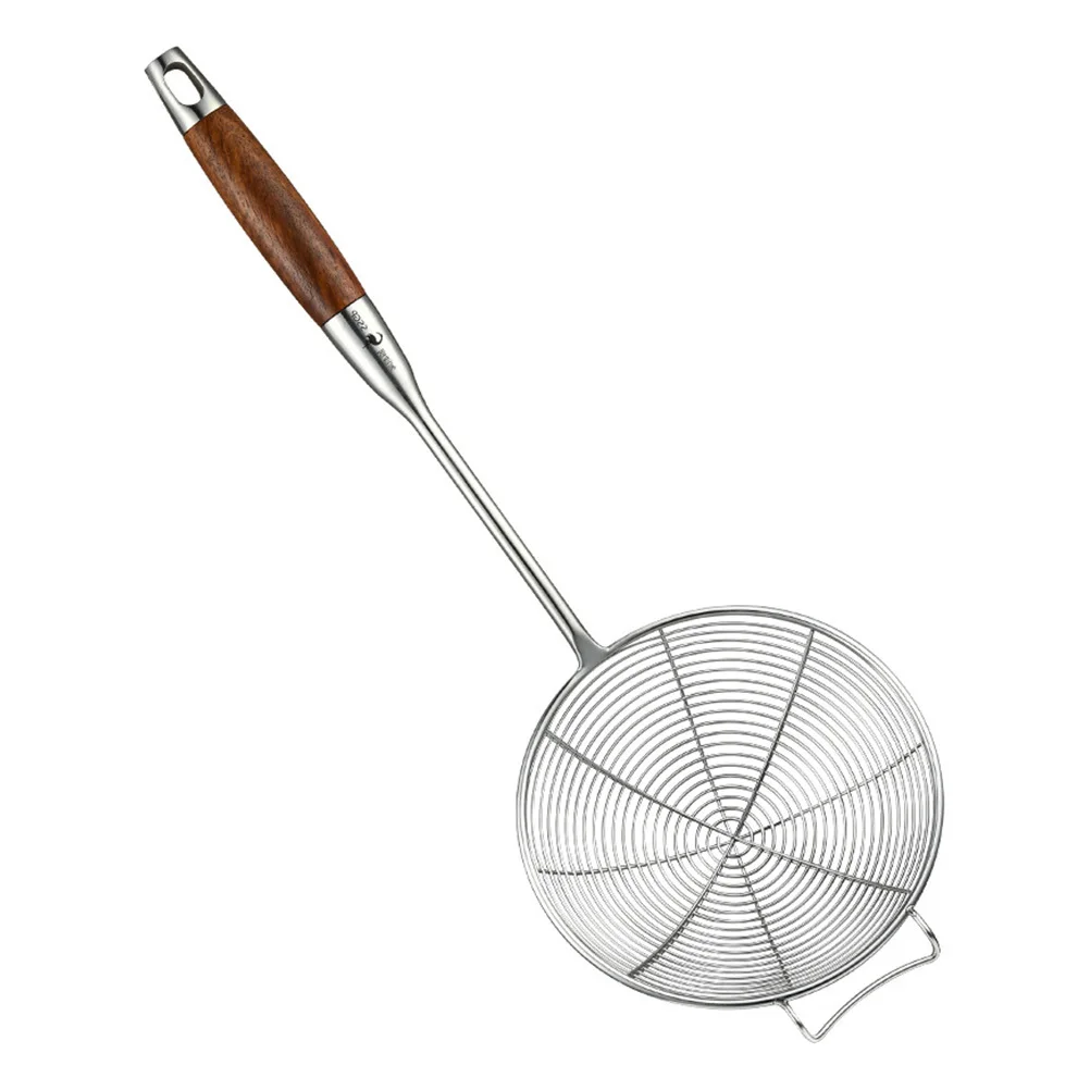 

1Pcs Household Stainless Steel Kitchen Colander Strainer Spoon Hotpot Filter Mesh Skimmer Cooking Supplies