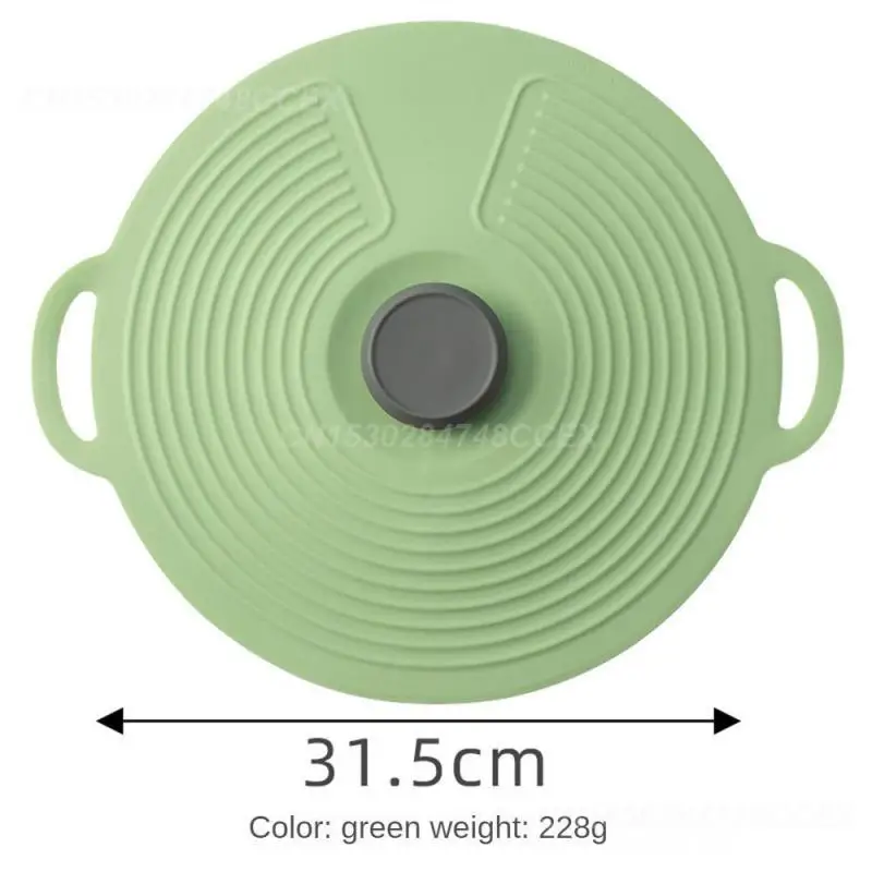 Oil Cover Seal Bowl Lid Pot Cover Anti-scald Cover Anti-scald Purple Fresh-keeping Cover Cookware Anti-overflow Silicone