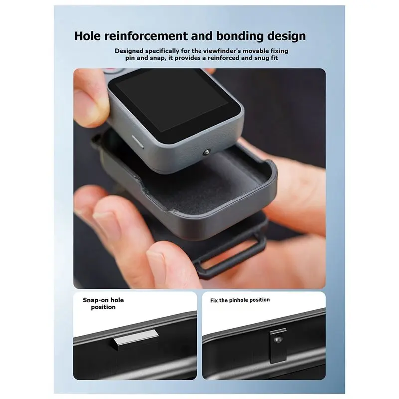 B03B-For DJI Pocket 4 Pro Compatible Frametap Viewfinder Wrist Strap Mount Adjustable Wristband For Osmo POV Vlog Kit Accessory