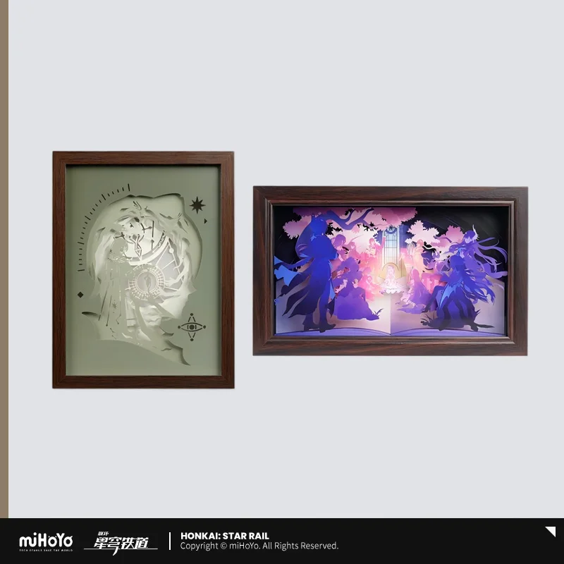 

Presale Sunsyea Honkai Star Rail Official Merch miHoYo Original Authentic Paper Carving Lamp Anaxa YNTXDHY