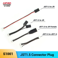 AFRC S1001 JST(ZH)1.5mm to JR plug cable connector  for RC Car DIY Assembly Upgrading