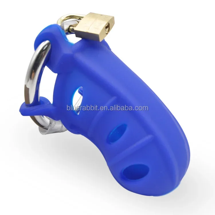 GOFLYING Sex Toys for Men Bondage Fetish Penis Chastity Lock Wholesale Silicone Chastity Cages