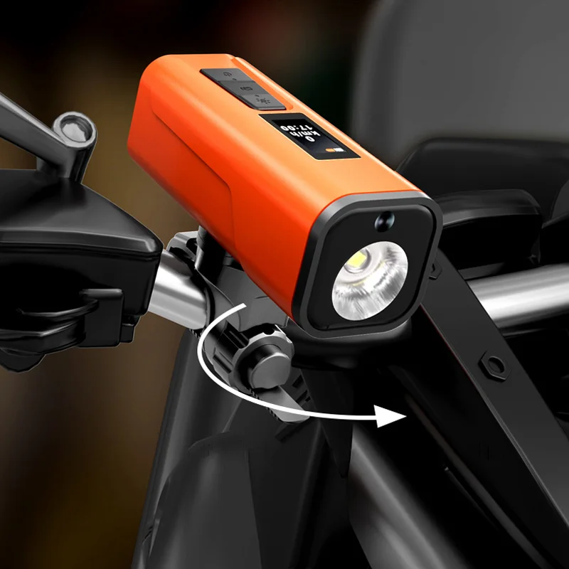 Multifunctional Bike Light with GPS Speed Display & 1080P Camera & App With 64G Card For Outdoor Cycling Night Cycling