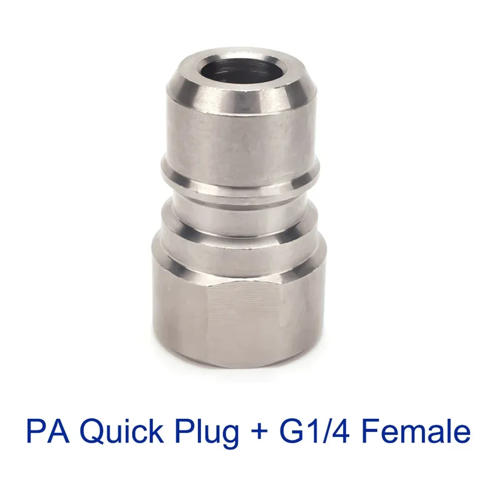 PA Quick Release Fitting Plug + G1/4 Female for Professional High Pressure Washer