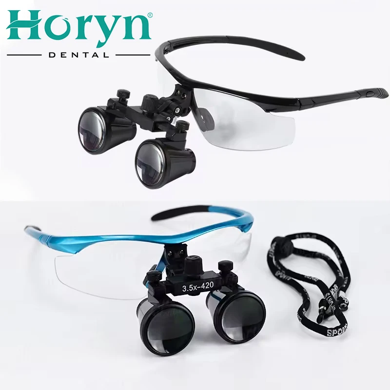 

Dental Loupes 3.5x2.5x 320-420mm Goggles Medical Magnifier Dentists Surgical Optical Lens Magnifying Glass