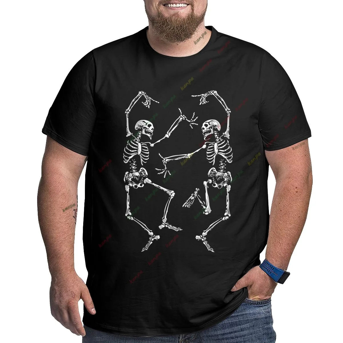 Vintage Russian Orthodox Saying Inscriptions Skull T-Shirts Men O Neck Cotton T Shirt Death to World Tee Plus Size Clothing 6xl