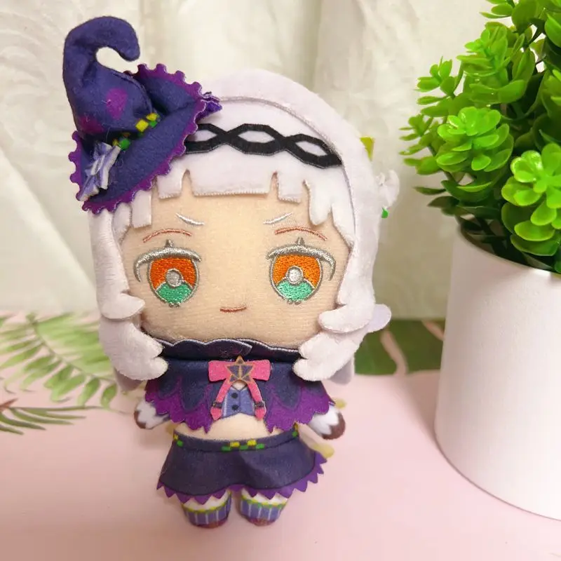 

Murasaki Shion Hololive Friends to Go, милая поза для сидения, плюшевая хлопковая кукла, плюшевая подвеска, мультяшный брелок, игрушки, подарок