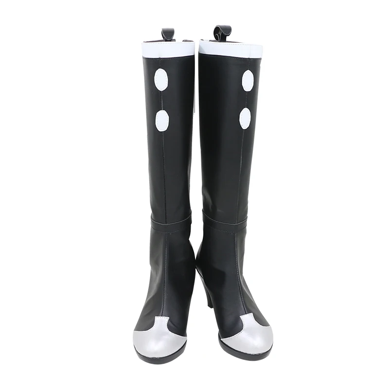 Master Detective Archives: Rain Code Death God Shinigami Cosplay Shoes Boots Girl Women Halloween Party Cosplay Boots