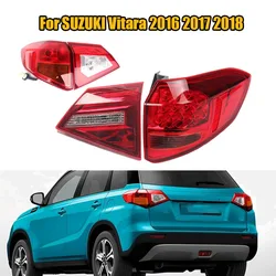 For SUZUKI Vitara 2016 2017 2018 Car Tail Lamp Stop Brake Lights Left Right For Car Tail Light Assembly Outside/Inside