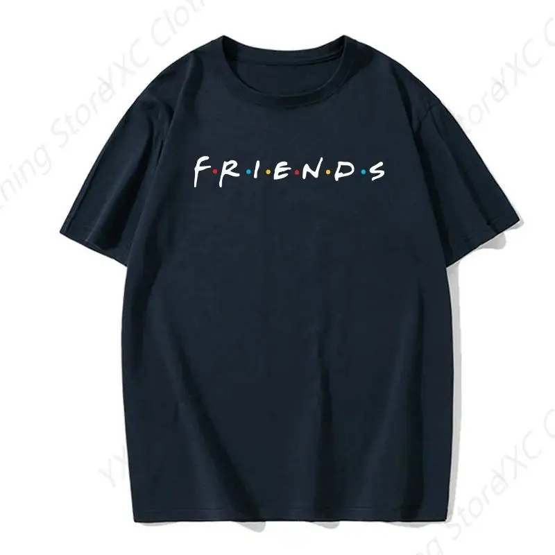 Letter Print Men's T-shirt- Short Sleeve Crew Neck Soft Fitted Tees S - 6XL Fresh Classic Basic Tshirts