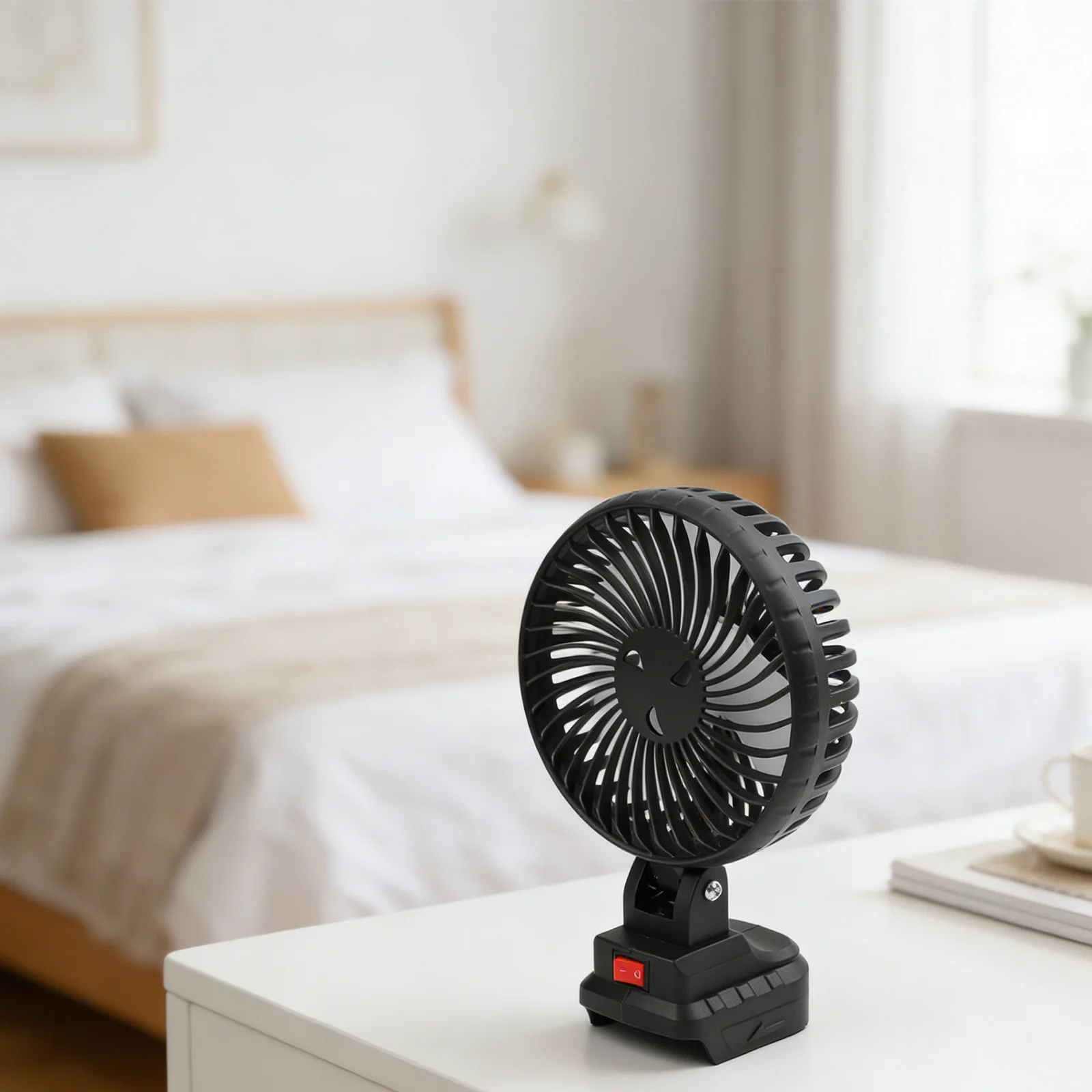 Rechargeable Fan Outdoor Fan Cooling Solution Compact Design Easy To Carry Enhanced Functionality For Camping For Hiking
