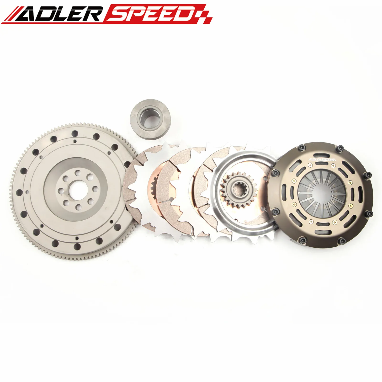 ADLERSPEED RACING CLUTCH TRIPLE DISC KIT For BMW 323 325 328 330 525 528 M3 Z3 E34 E36 E46 M50 M52