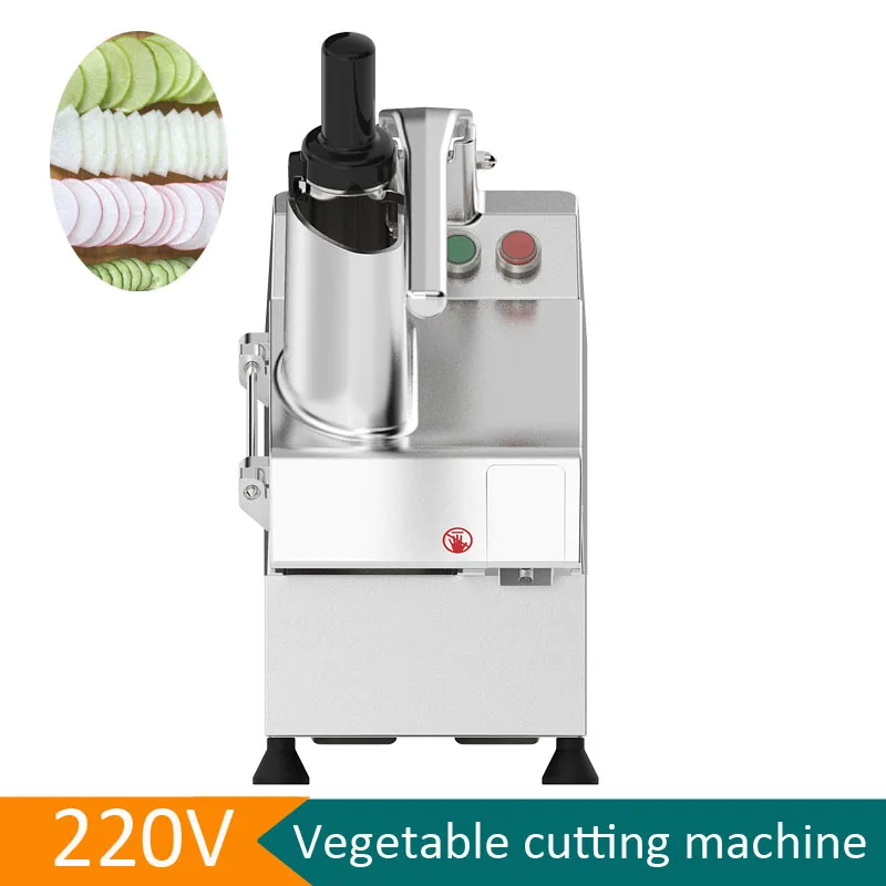Multi-function Vegetable Shredder Cutter Machine High Speed Commercial Kitchen Vegetable Dicer Equipment Popular Food Processor