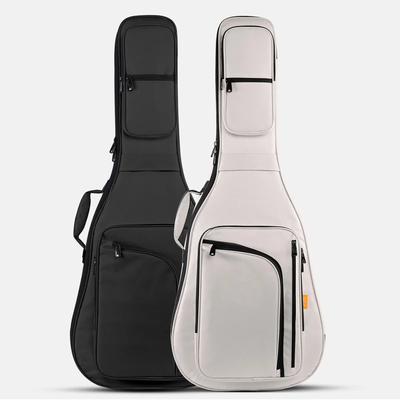 40-41 Inch Folk Guitar Bag Thickened Waterproof Storage Backpack Double Shoulder Straps Guitar Bags Musical Instruments Case