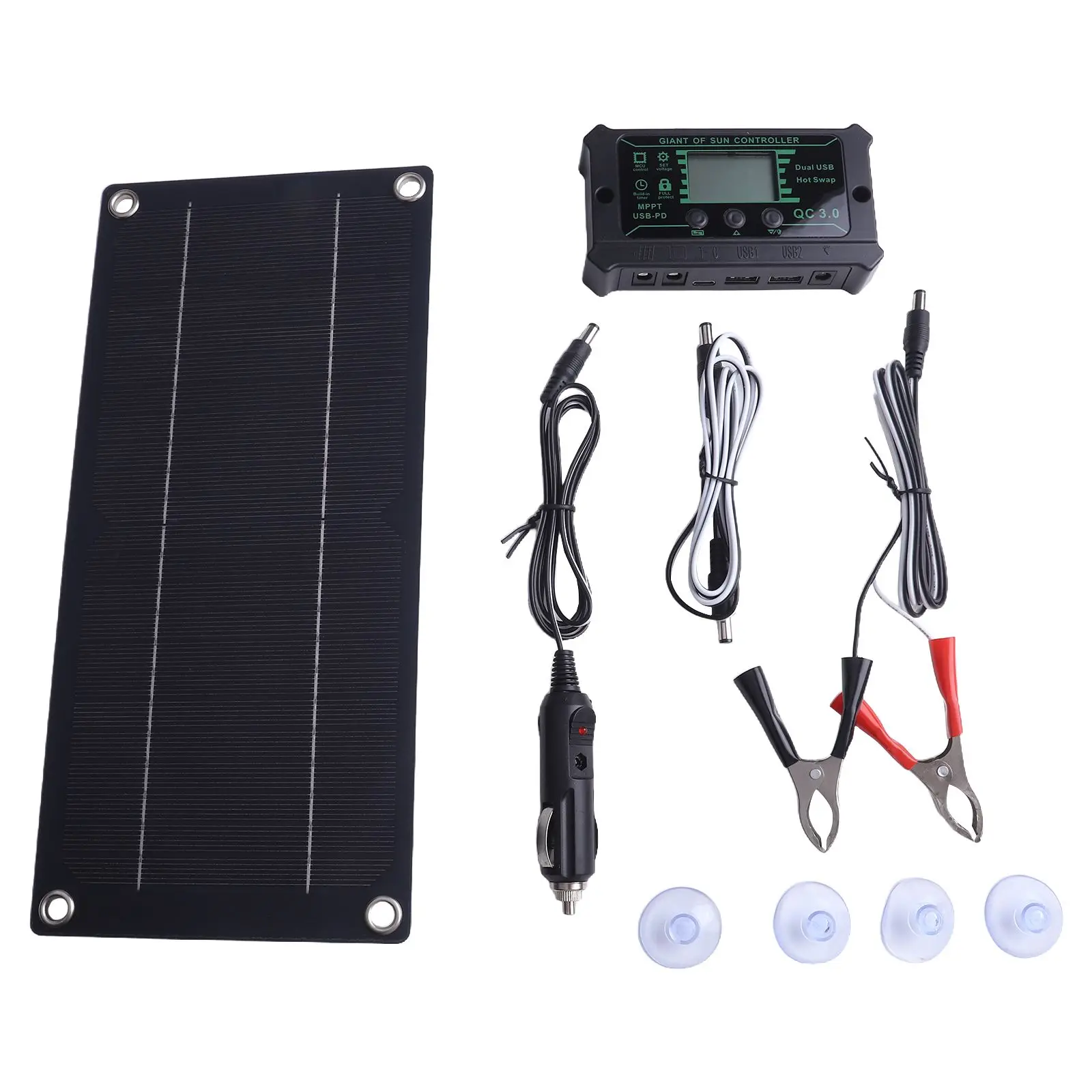 30*14.5cm 18V Battery Solar Kit High-quality Materials Optimal Energy Conversion Resistant To For Car 30*14.5cm