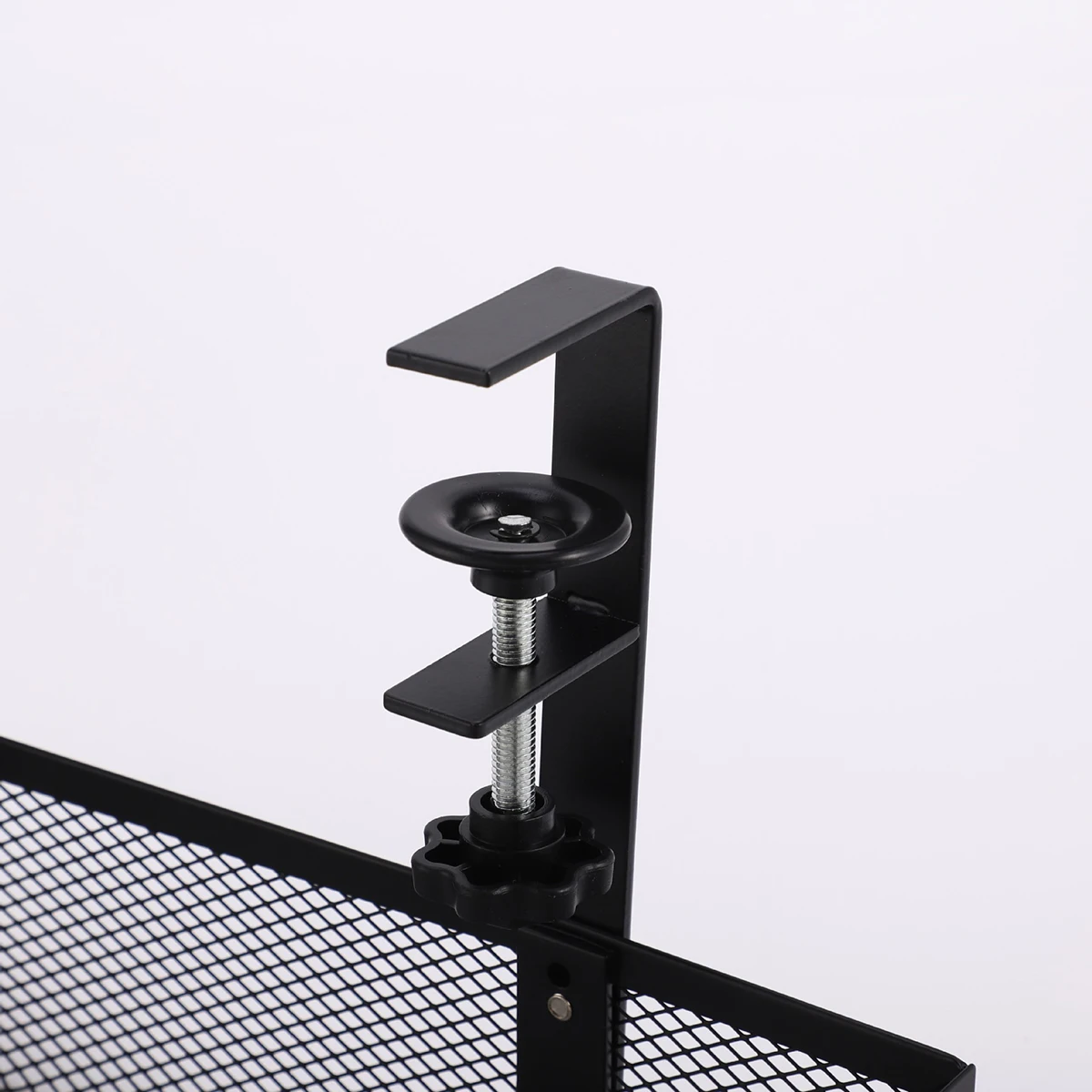 Metal Tray Shelf Wire Management Bracket Fits Most Computer Desks Home and Office Standing Desks