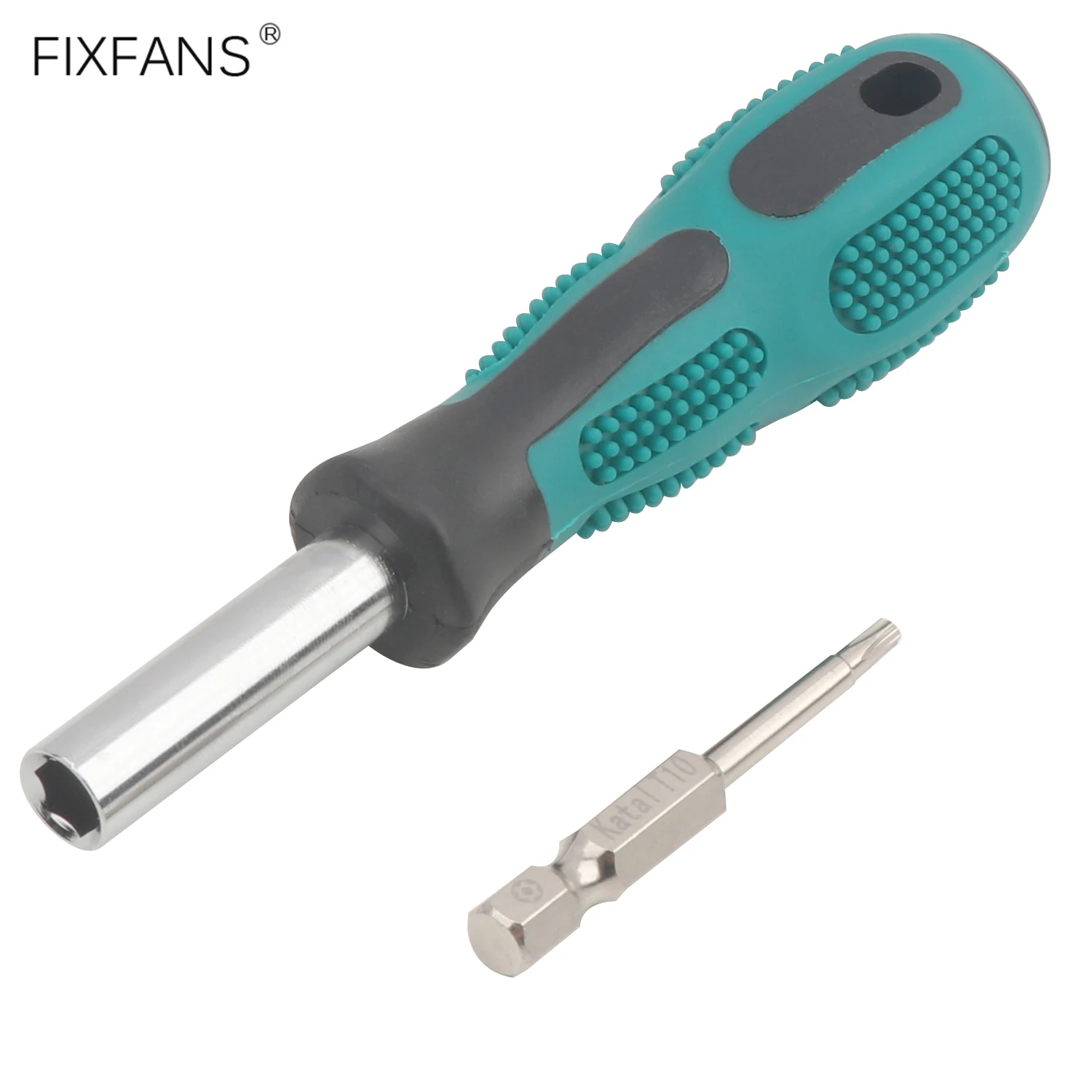 50mm T10 Torx Bit S2 Steel T10H Torx Security Screwdriver with 1/4 inch Hex Shank Magnetic Bit Holder Handle for Torx Screws