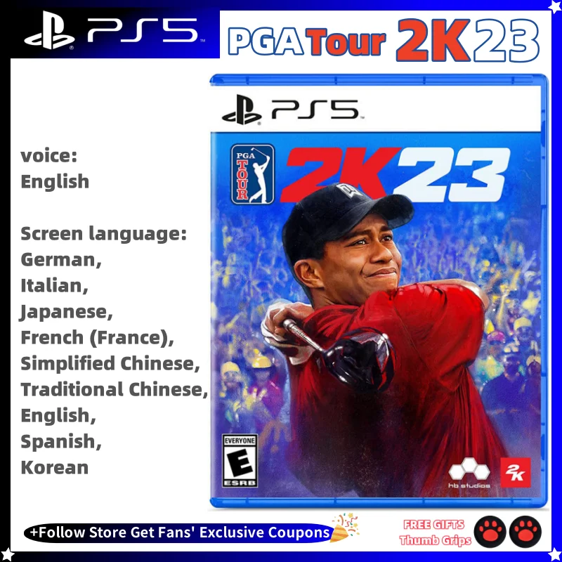 

Playstatio5 PS5 Genuine NEW Game CD PGA Tour 2K23 Playstation5 Game Card Ps5 Games PGA Tour 2K23